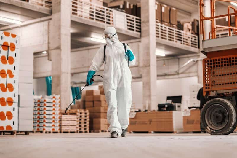 warehousel cleaning